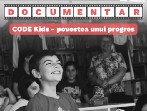 Documentarul „CODE Kids - povestea unui progres" are premiera de Ziua Copilului și marchează 30 de ani de la înființarea Fundației Progress