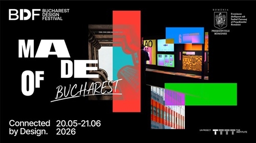 Bucharest Design Festival 2026 se va desfășura sub Înaltul Patronaj al Președintelui României
