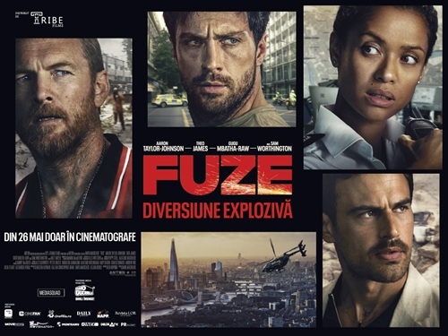Actorul român Dragoș Bucur joacă în noul thriller semnat de regizorul nominalizat la Oscar David Mackenzie: „FUZE: Diversiune explozivă”, din 26 mai în cinematografe