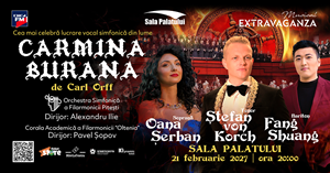 CARMINA BURANA – punere grandioasă în scenă pe 21 februarie 2027 la SALA PALATULUI, cu tenorul ŞTEFAN von KORCH în linia solistică