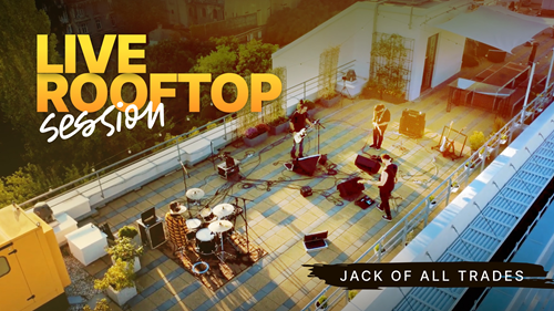 Jack of all Trades aduce albumul „Fiasco Milenial” deasupra Bucureștiului, printr-o sesiune live pe Magheru One