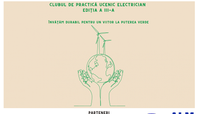 Distribuție Oltenia dă startul unei noi ediții a Clubului de Practică, locul în care învățăm durabil în programul Ucenic Electrician