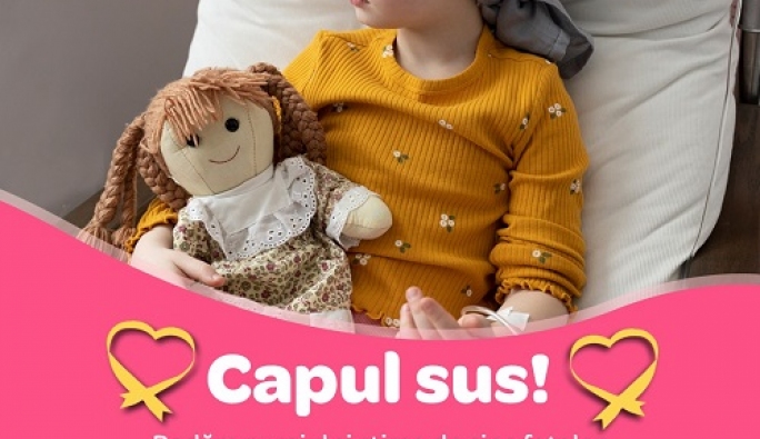 ”CAPUL SUS!” – campanie a Asociației Magic dedicată fetițelor și adolescentelor care și-au pierdut părul în urma chimioterapiei