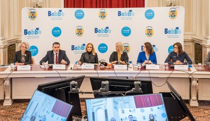 Senatul României și UNICEF au lansat în limba română Bebbo, o aplicație mobilă de educație parentală pentru îngrijirea copiilor cu vârste între 0 și 6 ani