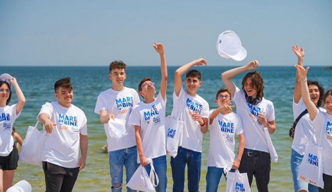 MARE de bine pentru 15 copii din Slănic, Prahova. De 1 iunie au văzut marea pentru prima dată!