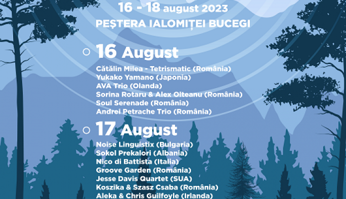 A treia ediție The Jazz Cave Festival | 16 – 18 august 2023