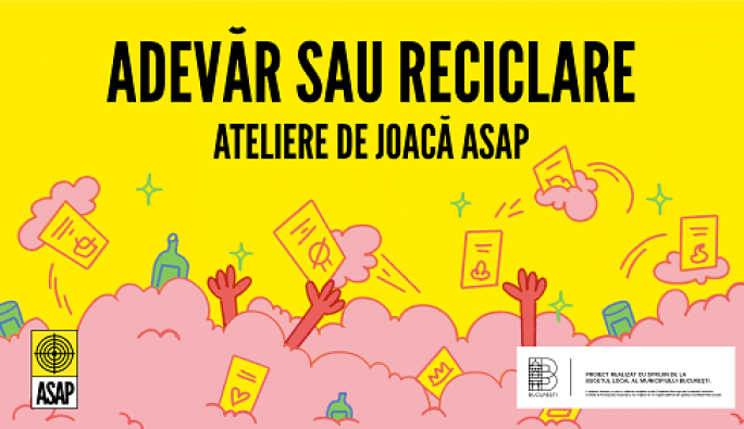 Despre reciclare, prin joc. ASAP România desfășoară în această toamnă ateliere interactive pentru liceenii din București