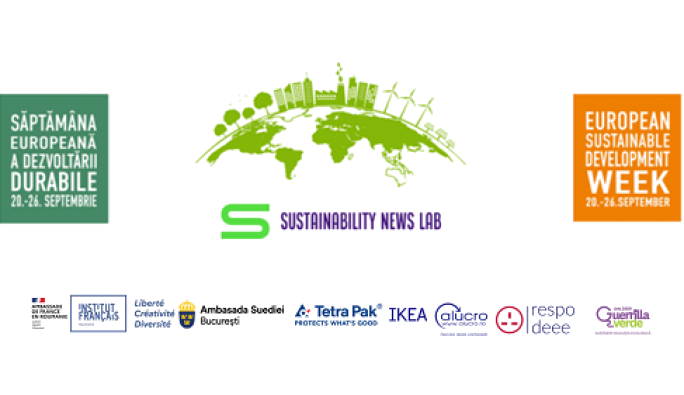 Sustainability News Lab: O inițiativă transformatoare în jurnalism și comunicare se lansează în timpul Săptămânii Europene a Dezvoltării Durabile (ESDW) 2023