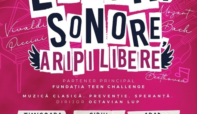 „Ecouri Sonore, Aripi Libere” – muzică pentru conversații care contează