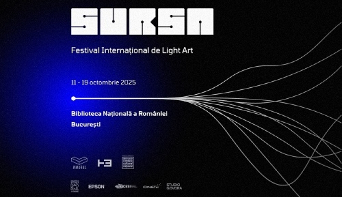 Sursa - arta din lumină sparge ziduri. Un nou festival de light art în București, în toamna lui 2025