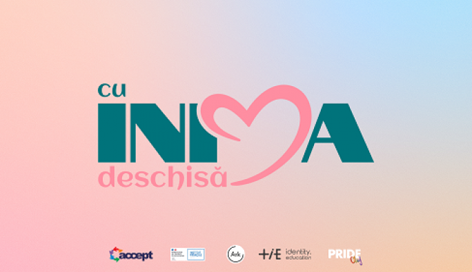 CU INIMA DESCHISĂ - noua campanie ACCEPT celebrează curajul de a deveni susținător public al persoanelor LGBTIQ+