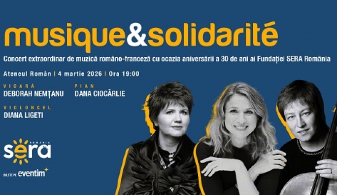 Musique & Solidarité – Concert aniversar SERA România la Ateneul Român
