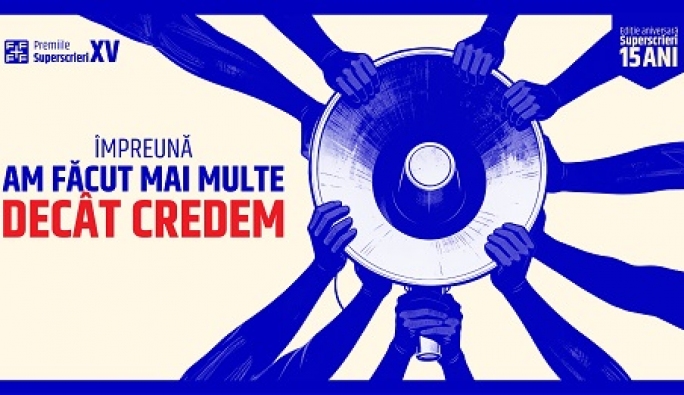 Premiile Superscrieri ajung la ediția a 15-a: înscrieri deschise până pe 31 ianuarie
