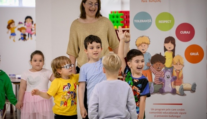 Salvați Copiii România și Fundația OMV Petrom publică cercetarea integrată privind educația socioemoțională în învățământul preșcolar și impactul programului „Să fim prieteni – Fără bullying”