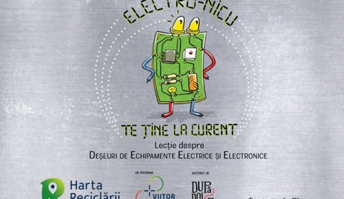 Electro-Nicu te ține la curent: lecția care aduce DEEE-urile în sala de clasă