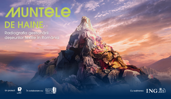 „Muntele de Haine” în creștere al României. Colectarea textilelor există pe hârtie, dar reutilizarea și reciclarea reprezintă excepția
