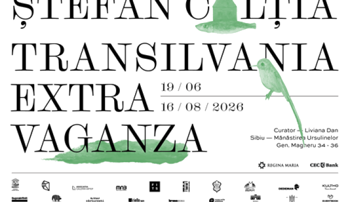 Cea mai amplă expoziție dedicată lui Ștefan Câlția se deschide la Sibiu: „Transilvania | Extravaganza”