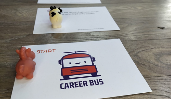 Career Bus Mars – sprijin pentru orientarea în carieră a liceenilor prin experiențe interactive și dialog cu profesioniști