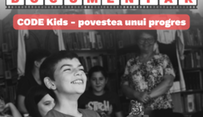 Documentarul „CODE Kids - povestea unui progres" are premiera de Ziua Copilului și marchează 30 de ani de la înființarea Fundației Progress