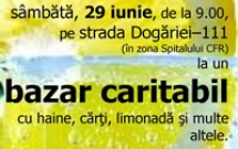 Fundatia Cuvantul Intrupat va invita la Bazar Caritabil