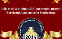 Afla cine sunt finalistii Concursului pentru Excelenta Academica in Strainatate!