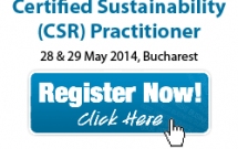 10% reducere la  Certified Sustainability (CSR) Practitioner Training pentru participantii Galei Societatii Civile
