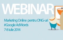 Webinar de marketing online pentru ONG-uri: Cum sa-ti promovezi ONG-ul prin Google AdWords?