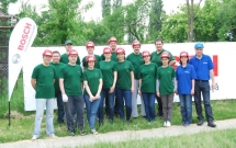 Bosch sprijina misiunea Habitat for Humanity Romania prin donatii in produse si voluntariat