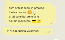 Vino in echipa noastra de voluntari creativi si comunicativi