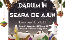 Daruim in seara de Ajun // Eveniment caritabil in beneficiul copiilor si tinerilor cu autism