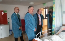 Ambasadorul britanic Paul Brummel in vizita la HOSPICE Casa Sperantei