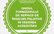 HOSPICE Casa Sperantei anunta public lansarea unui nou sistem de crestere a calitatii serviciilor de ingrijiri paliative din Romania