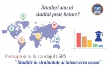 LSRS dă startul sondajului ”Studiile în străinătate și întoarcerea acasă”