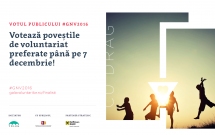 108 finaliști în cadrul Galei Naționale a Voluntarilor 2016 – Votează poveștile de voluntariat preferate