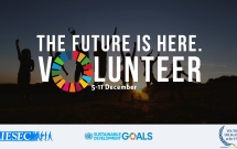 The future is here. Volunteer! 5 decembrie, ziua în care sărbătorim voluntariatul