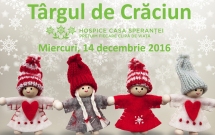 Invitație la Târgul de Crăciun din București al HOSPICE Casa Speranței