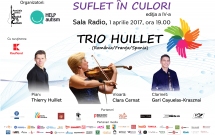 Trio Huillet  în concert la cea de-a IV-a ediție a evenimentului  SUFLET ÎN CULORI – Concert caritabil în beneficiul copiilor cu autism