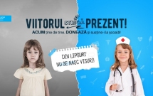 Viitorul strigă prezent! // o campanie SOS Satele Copiilor România pentru susținerea la școală a 200 de copii
