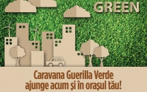 Caravana educaţională Guerilla Verde aduce ecologia mai aproape de tineri