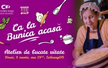 Bucatele uitate se redescoperă la atelierul de gătit „ca la Bunica acasă”