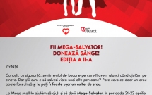 Mega Mall te invită să donezi sânge și să fii Mega-Salvator