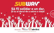 SUBWAY® România lansează campania umanitară „Să Fii Solidar e un Dar”