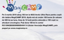 Vlad Crisan-Pop alearga la  6633 Arctic Ultra pentru Magicamp