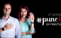 România #puneinima de Giving Tuesday, pe 27 noiembrie