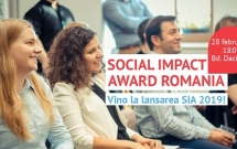 Social Impact Award lansează în România ediția cu numărul 8