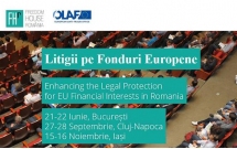 Freedom House România a încheiat proiectul “Enhancing the Legal Protection for EU Financial Interests in Romania”