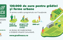 Kaufland România lansează „Creștem Grădinescu” // Program de finanțare pentru dezvoltarea grădinilor sau fermelor urbane