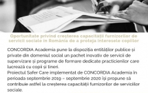 Safer Care // Program integrat pentru creșterea capacității furnizorilor de servicii sociale în România