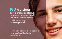 150 de tineri care părăsesc sistemul de protecție a copilului vor primi sprijin pentru a se integra cu succes în societate