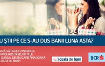 Școala de Bani // Atelierele gratuite de educație financiară oferite de BCR în fiecare joi